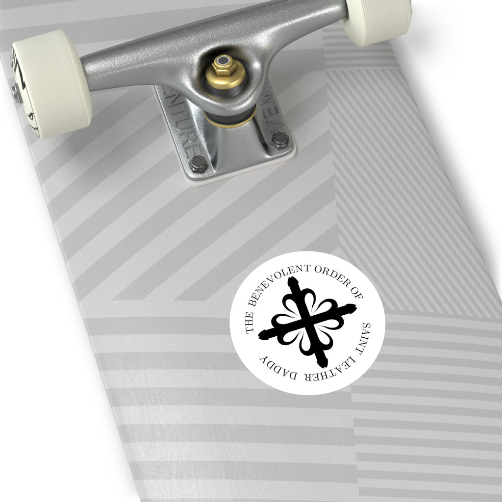 Benevolent Order of St. Leather Daddy Stickers, Indoor\Outdoor