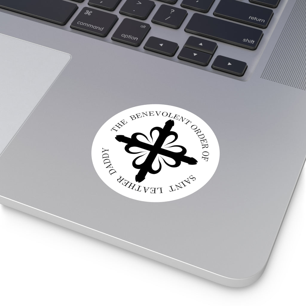 Benevolent Order of St. Leather Daddy Stickers, Indoor\Outdoor