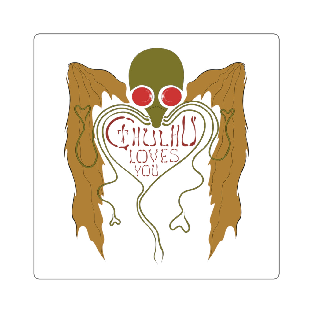 Cthulhu Loves You Sticker